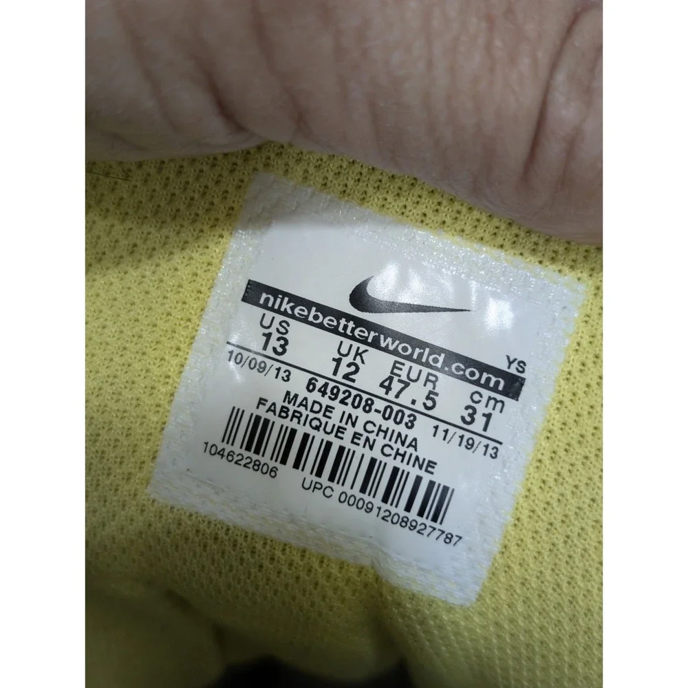 Rare Nike Oregon Ducks Super High Dunks. Size 13 Mens Basketball Athletic‎